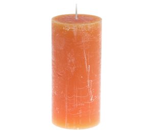 PÖYTÄKYNTTILÄ RUSTIK curry 9x5cm 255230