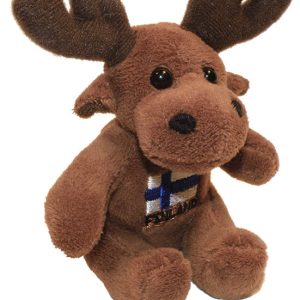PIKKUHIRVI + SUOMENLIPPU / FINLAND MAGN.