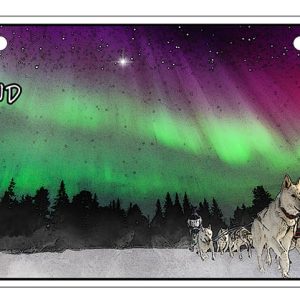 REKISTERIKILPI, HUSKYVALJAKKO