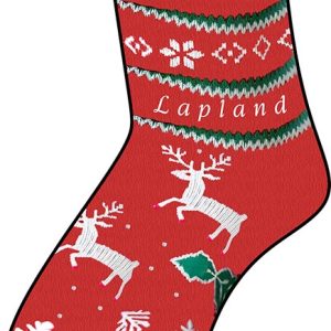 SUKAT PORO PUNAINEN 41-46 + LAPLAND